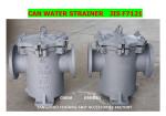 Impa 872009 Marine Sea Water Filters - Marine Sea Water Strainer 5k-150a S-Type