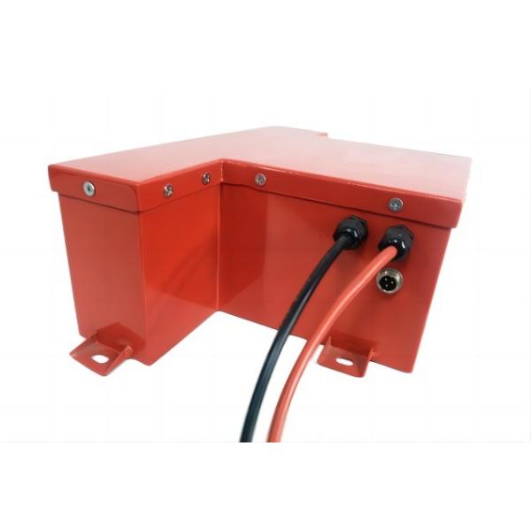 Prismatic Red Lithium EV Battery Stable For Electric Logistic Vehicle
