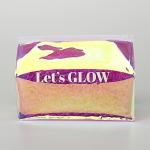 White Zipper Transparent Makeup Cosmetic Holographic PVC Bag