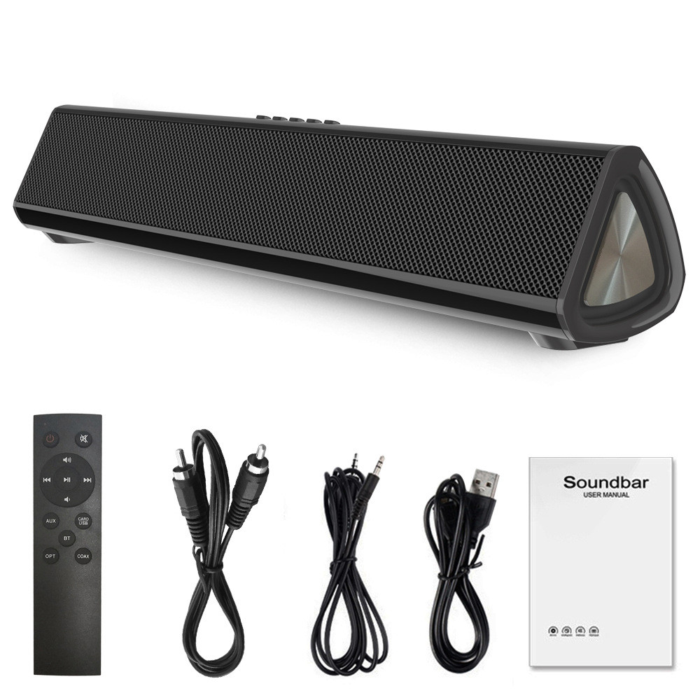 2200mah Battery Bluetooth5.0 Home Theater Soundbar With TF Card Input