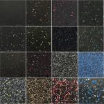5mm-15mm Sports Recycled Interlocking Rubber Mat for Commercial Gym Floor
