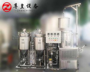 Wholesale Diy Brewhouse Craft Beer Brewing Equipment Sus 304 Turnkey With Fermenter from china suppliers