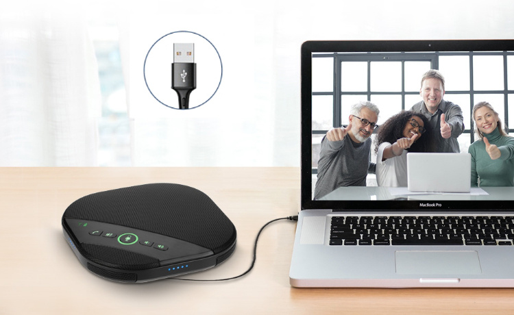 Tongveo 10X Zoom Full HD PTZ Video Conference Camera USB Output+Speakerphone Group