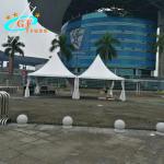 UV Resistant White Wedding Party Tents For Large Scale Activities