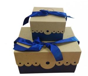 Wholesale Envitonmental Friendly Cardboard Gift Packaging Box Recyclable Brown Color from china suppliers