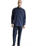 Navy Ceremonial Dress Uniform Set - 45% Wool/55% Polyester Tactical Tunic &