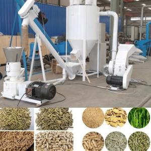 Wholesale Animal Chicken Feed Maker Machine 100-1200kg/H Animal Feed Production Line from china suppliers