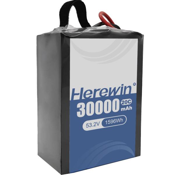 30000mAh Capacity Herewin Semi-Solid State Battery 14S 53.2V for Fast Charging