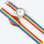 ALK Vision Pride Rainbow Top Wood Watches Dropshipping Brand Women Mens Wooden