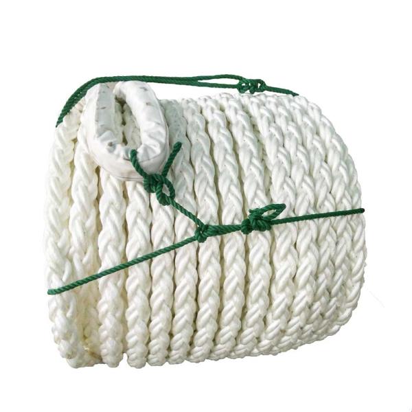 Shrink Resistance Polysteel Mooring Rope , Safety Floating Nylon Polypropylene