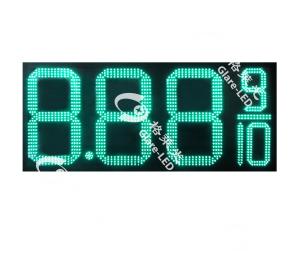 Wholesale Blue And White Gas Station Led Price Signs Display Board GSM from china suppliers