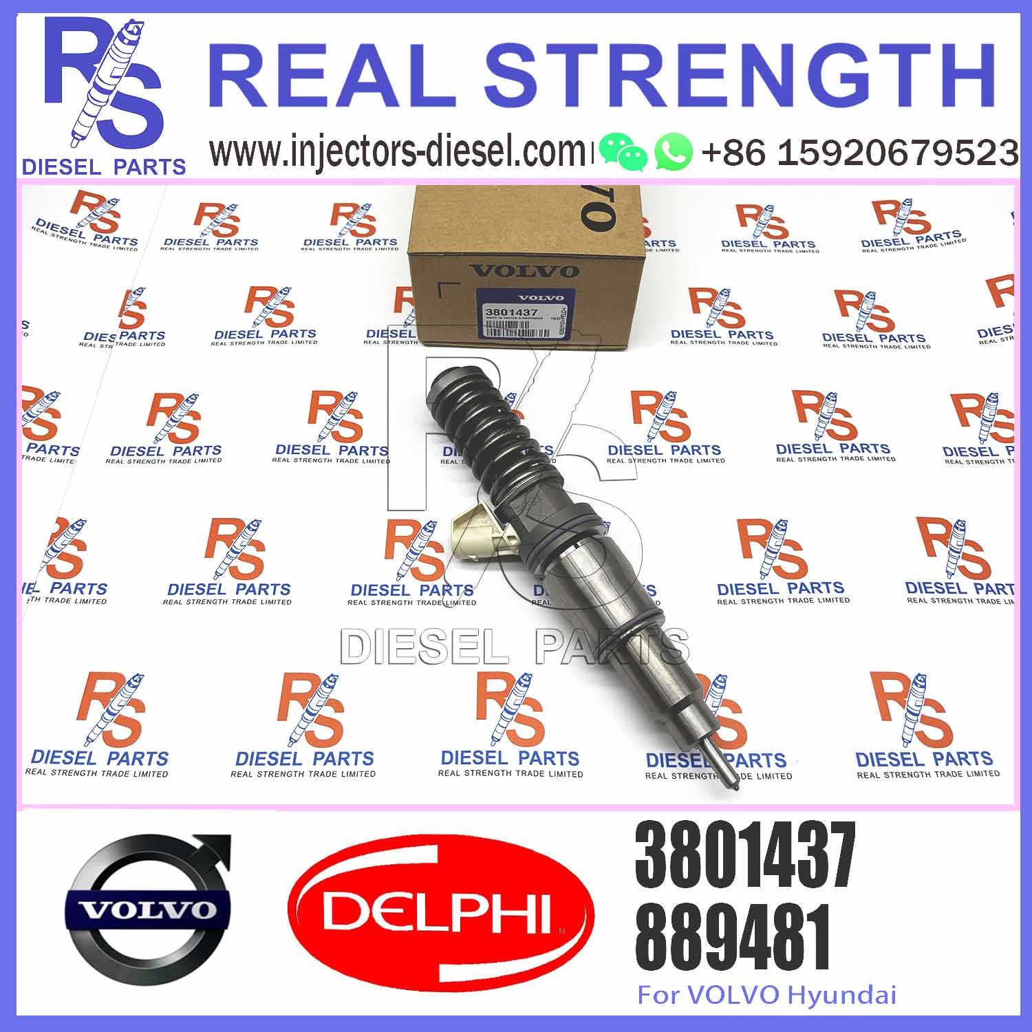 Fuel Injector Nozzle 20440388 VOE20440388 85000071 3803654 20363749 3801437 for V-O-L-V A25D A30D EC360BLC EC460BLC L150E