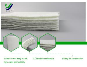 Wholesale Corrosion Resistant Staple Geotextile Road Fabric For Environmental Engineering from china suppliers