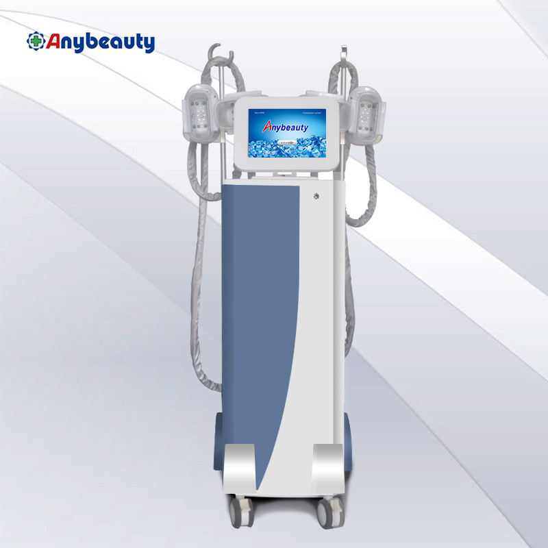 Pure White Cryolipolysis Slimming Machine With Two L Handles / Two M Handles