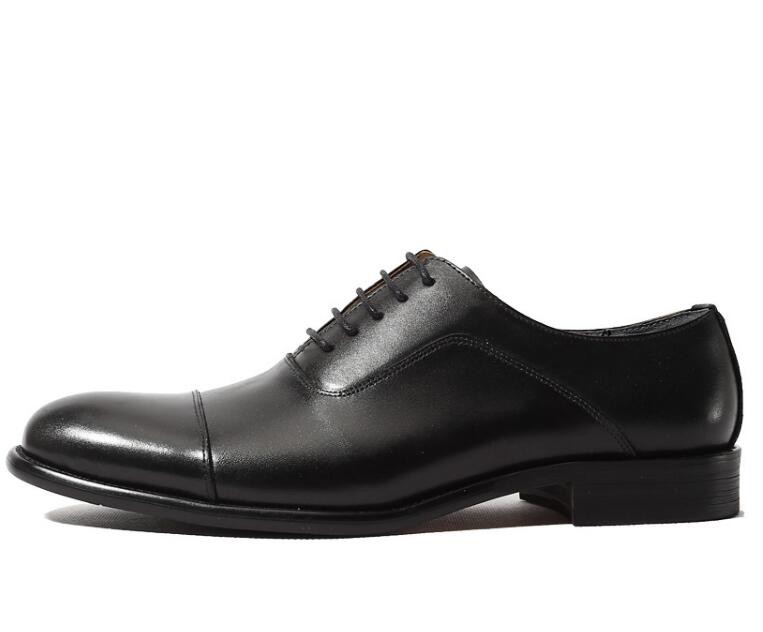 Genuine Leather Lining Formal Business Shoes Comfortable Mens Dress Shoes