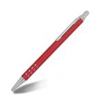 Metal Press Gradient Aluminum Ballpoint Pen 1.0mm Advertising Ballpoint Pens