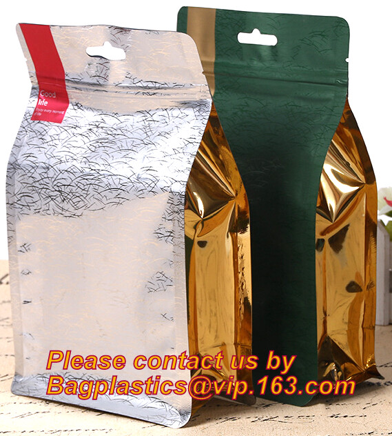 polypropylene Crystal Clear Cello Bags flat square block bottom opp bag,candy opp square bottom cello bag bagease packag