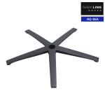 Aluminum Revolving Chair Metal Base With Wheels Five Star Chair Legs