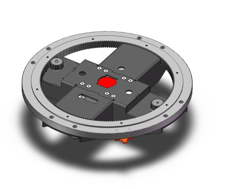 500kg AGV Drive Wheel For Kinco Built In Planetary Reducer