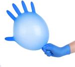 Examination Disposable Medical Gloves , Nitrile Disposable Gloves For Hospital