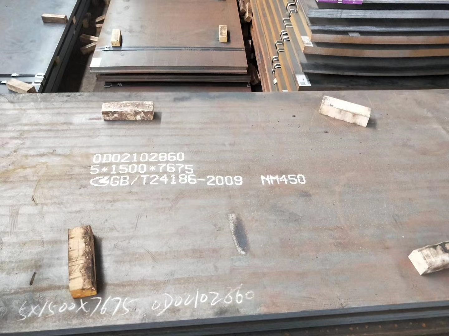 Ar400 Ar500 NM400 GB NM500 Wear Resistant Steel Plates Hot Rolled 2.0mm