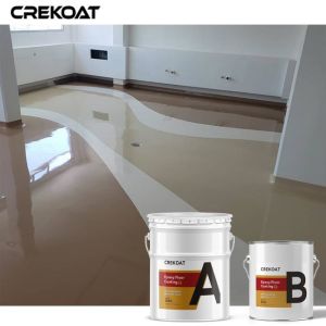 Wholesale MSDS Eco - Friendly Water Based Epoxy Floor Coating For Residential from china suppliers