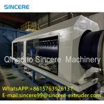 PE Resin Plastic Pipe Extrusion Line 20-110 50-200 90-400mm