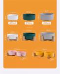 Wholesale Eco-Friendly Ceramic Dog Bowls Elevated Large Round Bowls Cat Water