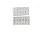 Water Needle Blister Tray Medicine Packaging Box With Plastic Ampoule Bottle