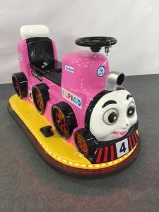 Wholesale Pink Kids Bumper Car , Indoor Bumper Cars Fiberglass Material Battery Driven from china suppliers