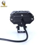White Yellow 2 LED Aluminum Projector Light for Night Driving Motorcycle