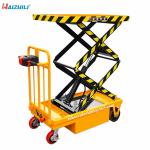 400kg 950mm battery powered electric scissor lift platform cart