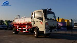 Wholesale White 6 Wheeler 5 CBM Sewage Suction Truck from china suppliers