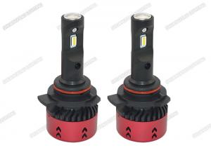 Wholesale Black 4800lm V6 LED Car Headlights , Easy Install 12v 35w LED Headlight Bulb from china suppliers