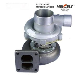 Wholesale Turbocharger TO4E53 6137-82-8200 for Komatsu Engine S6D105 Excavator PC200-3 from china suppliers
