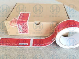 Waterproof Void Open Security Tape Self Adhesive Tamper Evident Seal Tape