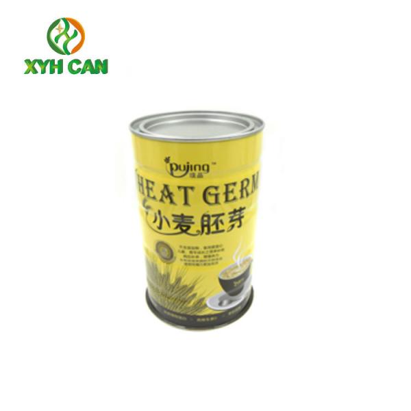 Milk Powder Tin Can Box Empty Glossy lamination Metal Tin Cans for Protein