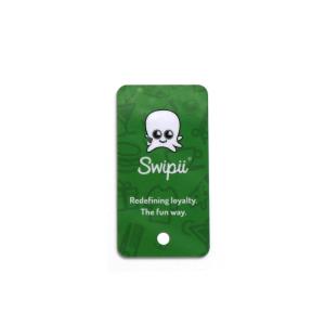 Wholesale Frosted Finish Surface Plastic Membership Cards / Green Plastic VIP Cards from china suppliers