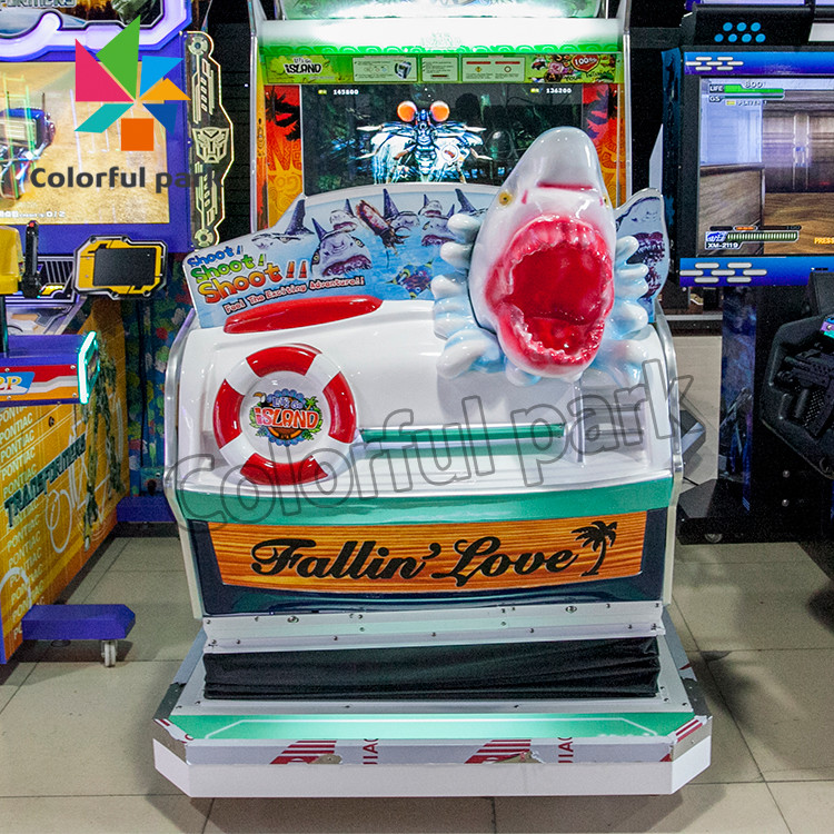 Coin Operated Shooting Game Arcade Machine shark shooting With 42 inch LCD