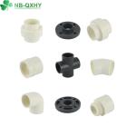 UV Protection Sch40 90 Elbows PVC Pn16 Sch40 Pipe Plastic Flanges Fittings for