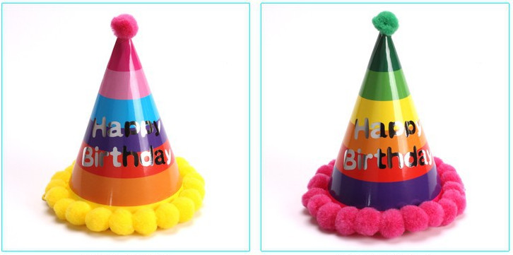 Party decorated hat, children's festive hat