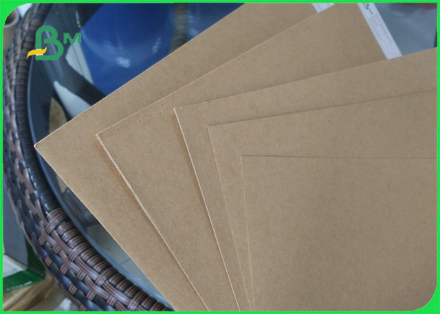250gsm 300gsm 350gsm Good Stiffness Brown Kraft Paper With FSC Report 70*100cm