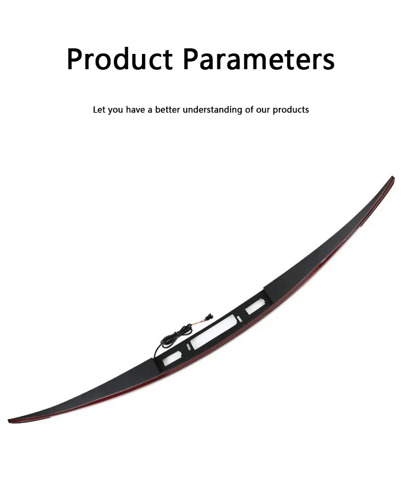 For Tesla Model Y 3 Through Taillight Dynamic Rear Tail Light Strip Upgrade And Modification Decoration M3 Y