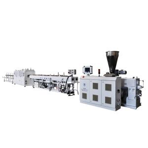 Wholesale Extruder HYZS55/120 used for PVC Pipe High Efficient for 20-63mm PVC UPVC Conduit Cable making machine production line from china suppliers