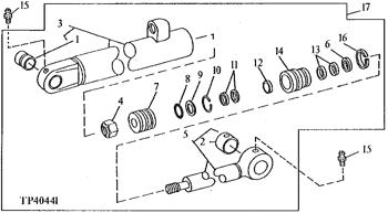 AH151381 Seal Deere parts 570, 300D, 410D, 210C, 315C, 410E, 410C, 210LE, 315CH,