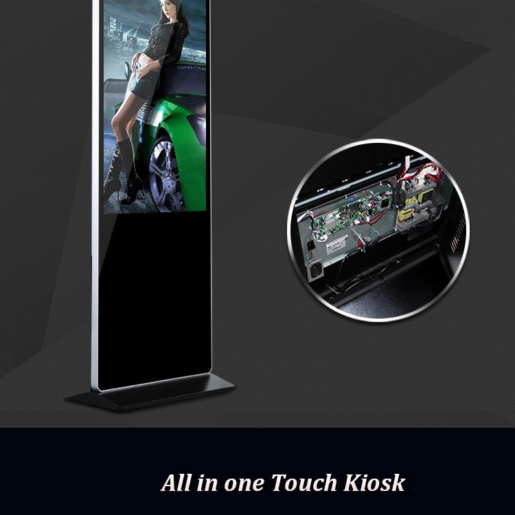 Led Totem Floor Stand Digital Signage Indoor Lcd Advertising Display Screen