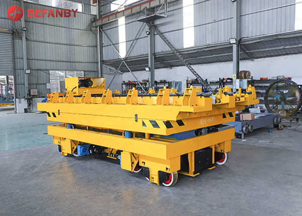 10 Ton Hydraulic Lift Railway Guided Cart