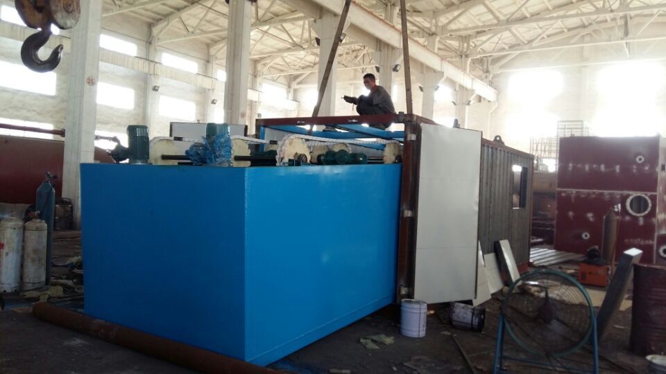 3m3/h Sewage Treatment Equipment , Sludge Dissolved Air Flotation Machine