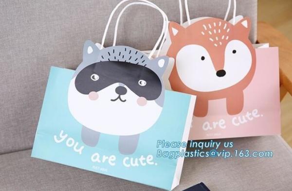 High Quality Luxury Shopping Paper Packing Bags Paper Ivory bag Paper,Reusable