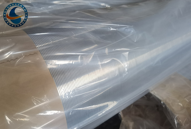 Non Magnetic Wedge Wire 0.25mm Slot Sand Control Screens Stainless Steel For Water Well
